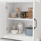 Credenza/Madia per Fattoria con 2 Cassetti e 4 Ante