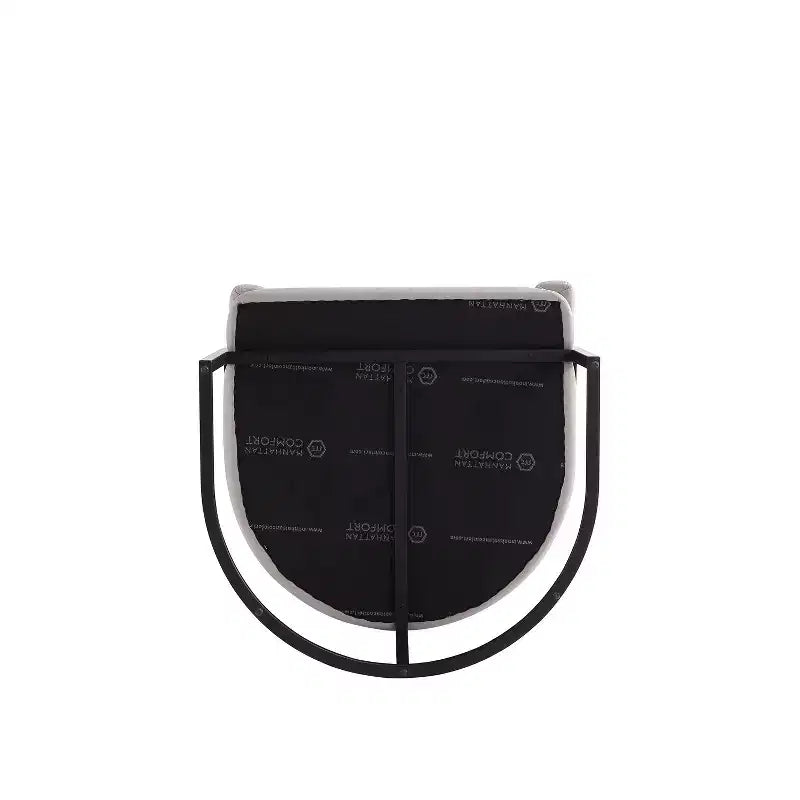 Sedia da pranzo moderna imbottita in similpelle Augusta Manhattan Comfort