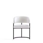 Sedia da pranzo moderna imbottita in similpelle Augusta Manhattan Comfort