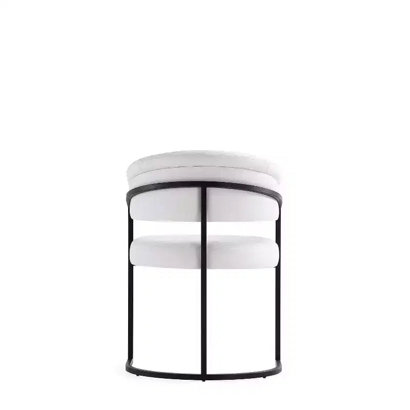 Sedia da pranzo moderna imbottita in similpelle Augusta Manhattan Comfort