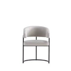 Sedia da pranzo moderna imbottita in similpelle Augusta Manhattan Comfort