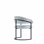 Sedia da pranzo moderna imbottita in similpelle Augusta Manhattan Comfort