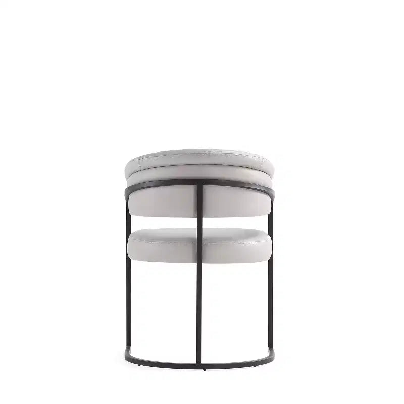 Sedia da pranzo moderna imbottita in similpelle Augusta Manhattan Comfort