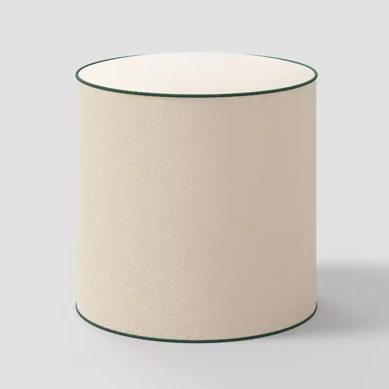 Pouf Contenitore Welt Drum in Velluto - Threshold