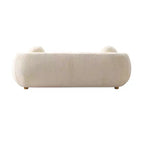 Divano 3 pezzi Manhattan Comfort Tribeca imbottito in ciniglia da 85,8" e 2 poltrone accentate