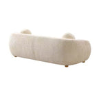 Divano 3 pezzi Manhattan Comfort Tribeca imbottito in ciniglia da 85,8" e 2 poltrone accentate