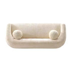 Divano 3 pezzi Manhattan Comfort Tribeca imbottito in ciniglia da 85,8" e 2 poltrone accentate