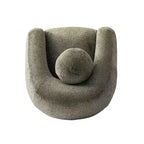 Divano 3 pezzi Manhattan Comfort Tribeca imbottito in ciniglia da 85,8" e 2 poltrone accentate