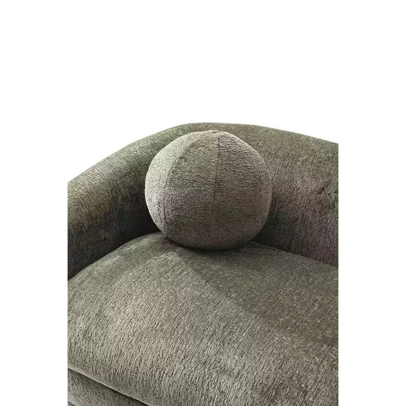 Divano 3 pezzi Manhattan Comfort Tribeca imbottito in ciniglia da 85,8" e 2 poltrone accentate