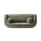 Divano 3 pezzi Manhattan Comfort Tribeca imbottito in ciniglia da 85,8" e 2 poltrone accentate