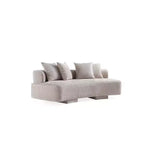 Set divano e poltrona d'accento Manhattan Comfort Verandah in ciniglia imbottiti, 3 pz.