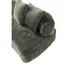 Set divano e poltrona d'accento Manhattan Comfort Verandah in ciniglia imbottiti, 3 pz.