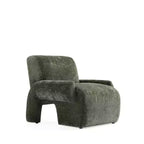 Set divano e poltrona d'accento Manhattan Comfort Verandah in ciniglia imbottiti, 3 pz.
