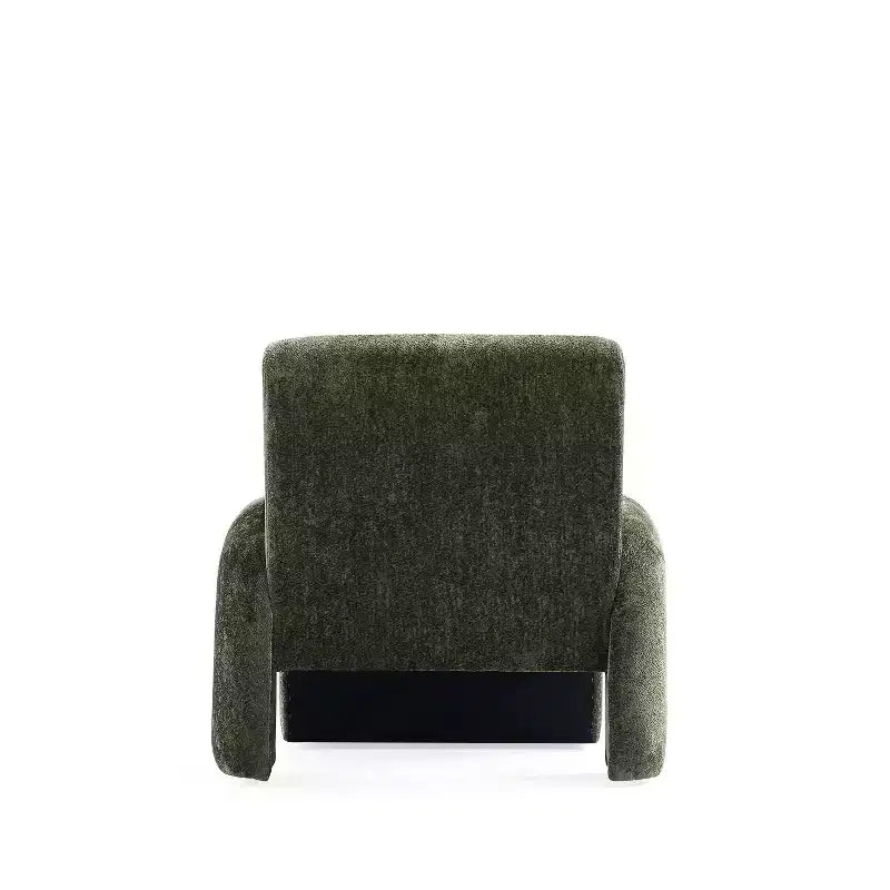Set divano e poltrona d'accento Manhattan Comfort Verandah in ciniglia imbottiti, 3 pz.