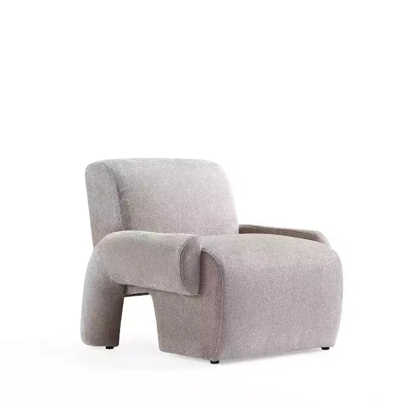 Set divano e poltrona d'accento Manhattan Comfort Verandah in ciniglia imbottiti, 3 pz.