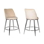 Brassex Set of 2 Nova Counter Height Barstools