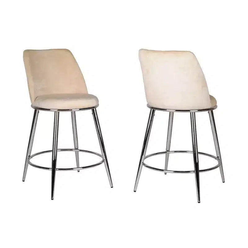 Brassex Set of 2 Nova Counter Height Barstools