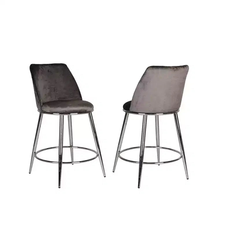 Sgabelli da bar Brassex Nova - Set da 2 (altezza bancone)