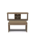 Polifurniture 2pc Living Room Set with TV Stand and Coffee Table