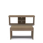 Polifurniture 2pc Living Room Set with TV Stand and Coffee Table