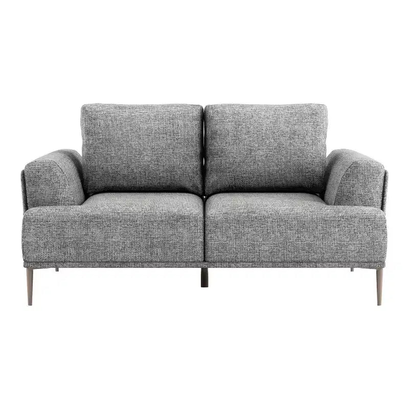 HOMES: Divanetto Tubera 65" Dentro + Fuori con Cuscino a T in ciniglia e Schienale Estensibile