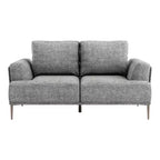 HOMES: Divanetto Tubera 65" Dentro + Fuori con Cuscino a T in ciniglia e Schienale Estensibile