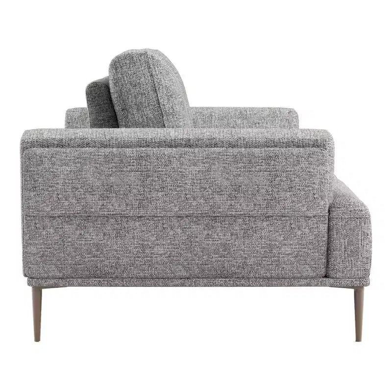 HOMES: Divanetto Tubera 65" Dentro + Fuori con Cuscino a T in ciniglia e Schienale Estensibile