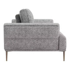 HOMES: Divanetto Tubera 65" Dentro + Fuori con Cuscino a T in ciniglia e Schienale Estensibile