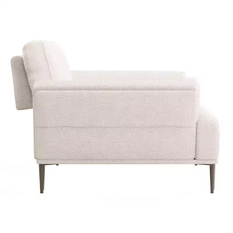 HOMES: Divanetto Tubera 65" Dentro + Fuori con Cuscino a T in ciniglia e Schienale Estensibile