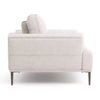 HOMES: Divanetto Tubera 65" Dentro + Fuori con Cuscino a T in ciniglia e Schienale Estensibile