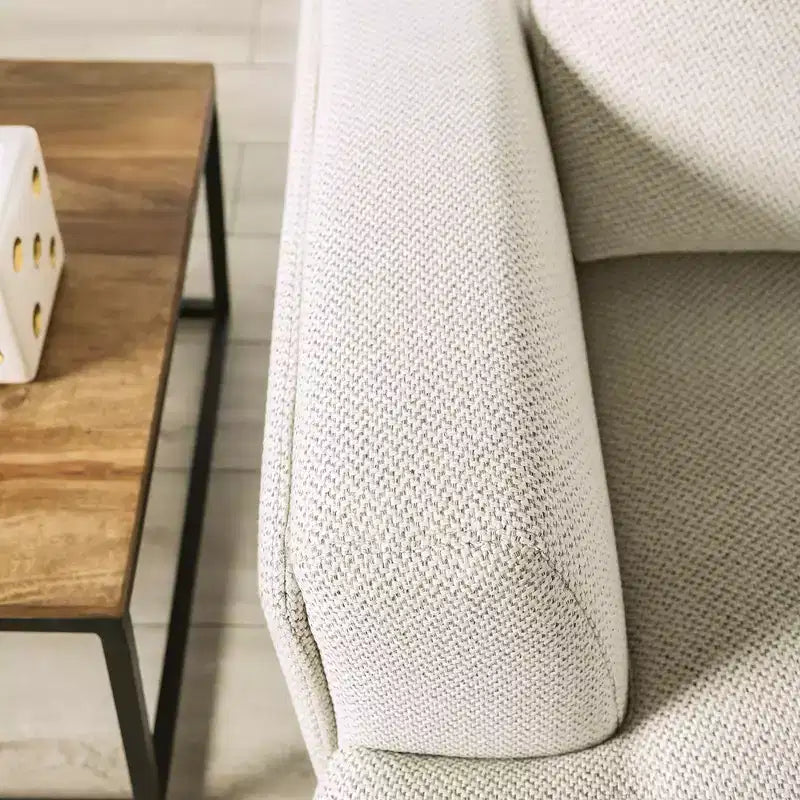 HOMES: Divanetto Tubera 65" Dentro + Fuori con Cuscino a T in ciniglia e Schienale Estensibile