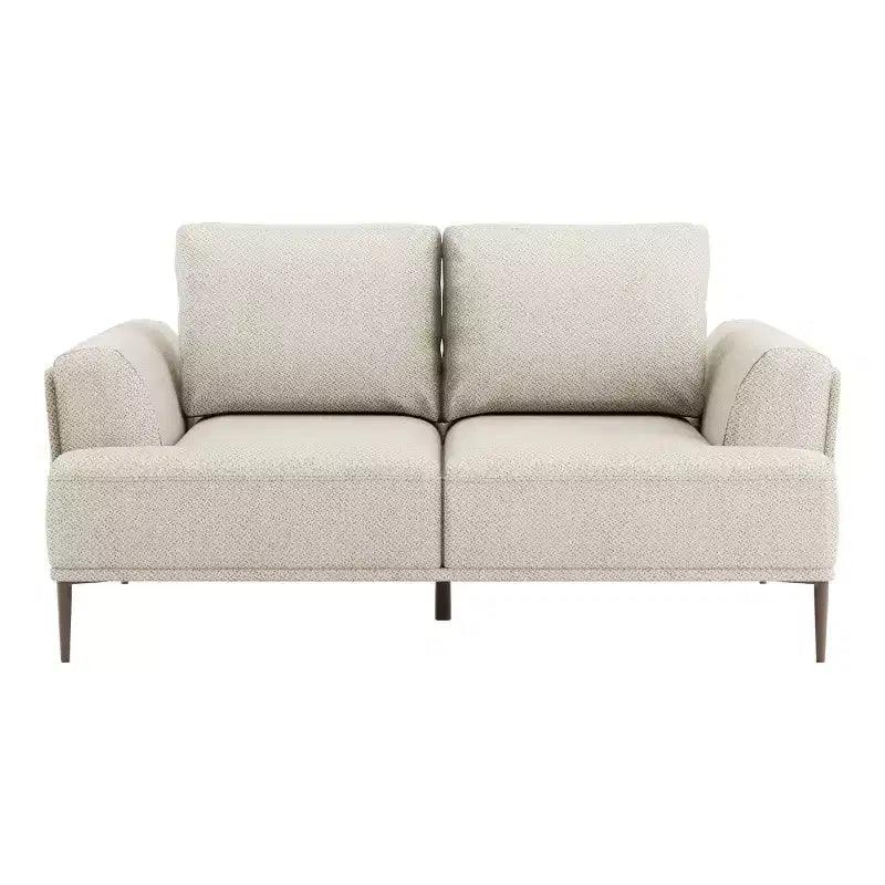 HOMES: Divanetto Tubera 65" Dentro + Fuori con Cuscino a T in ciniglia e Schienale Estensibile