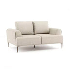 HOMES: Inside + Out Tubera 65" Loveseat Chenille T Seat Cushion with Extendable Back