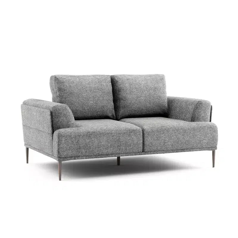 HOMES: Divanetto Tubera 65" Dentro + Fuori con Cuscino a T in ciniglia e Schienale Estensibile