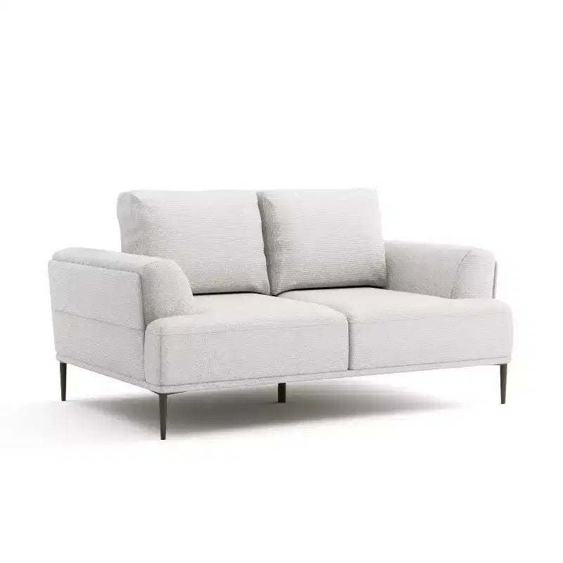 HOMES: Divanetto Tubera 65" Dentro + Fuori con Cuscino a T in ciniglia e Schienale Estensibile