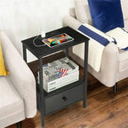 Tavolino con Stazione di Ricarica - 11.8P x 15.7L x 23.6A