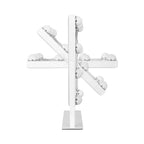 Zadro Specchio da Bagno Illuminato Hollywood a LED, Bianco