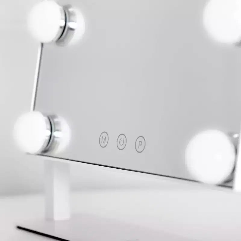 Zadro Specchio da Bagno Illuminato Hollywood a LED, Bianco