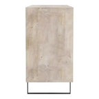 24/7 Shop At Home Buffet Server Johne in Legno di Mango con 4 Ripiani