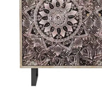 24/7 Shop At Home Buffet Server Johne in Legno di Mango con 4 Ripiani
