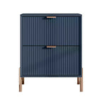 Festivo Comò a 6 cassetti e 2 comodini a 2 cassetti della linea Modern Elegance