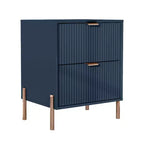 Festivo Comò a 6 cassetti e 2 comodini a 2 cassetti della linea Modern Elegance