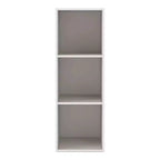 24/7 Shop At Home Libreria Moderna Modulare e Impilabile a 3 Cubi Silkpath da 35,3"