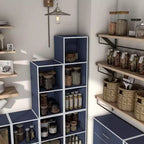 24/7 Shop At Home Libreria Moderna Modulare e Impilabile a 3 Cubi Silkpath da 35,3"