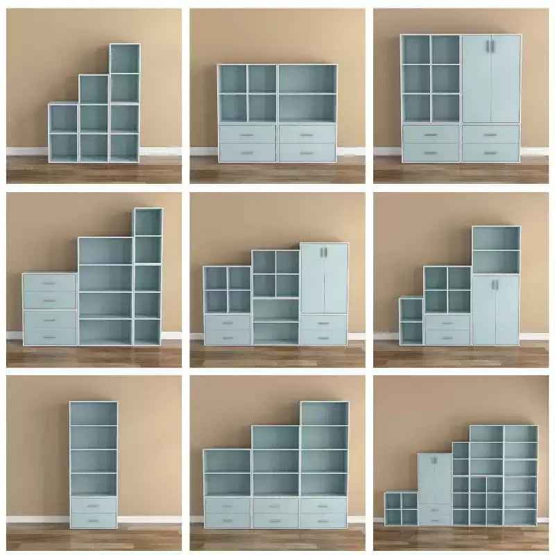 24/7 Shop At Home Libreria Moderna Modulare e Impilabile a 3 Cubi Silkpath da 35,3"