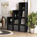 24/7 Shop At Home Libreria Moderna Modulare e Impilabile a 3 Cubi Silkpath da 35,3"