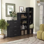 24/7 Shop At Home Libreria Moderna Modulare e Impilabile a 3 Cubi Silkpath da 35,3"