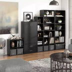 24/7 Shop At Home Libreria Moderna Modulare e Impilabile a 3 Cubi Silkpath da 35,3"