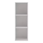 24/7 Shop At Home Libreria Moderna Modulare e Impilabile a 3 Cubi Silkpath da 35,3"