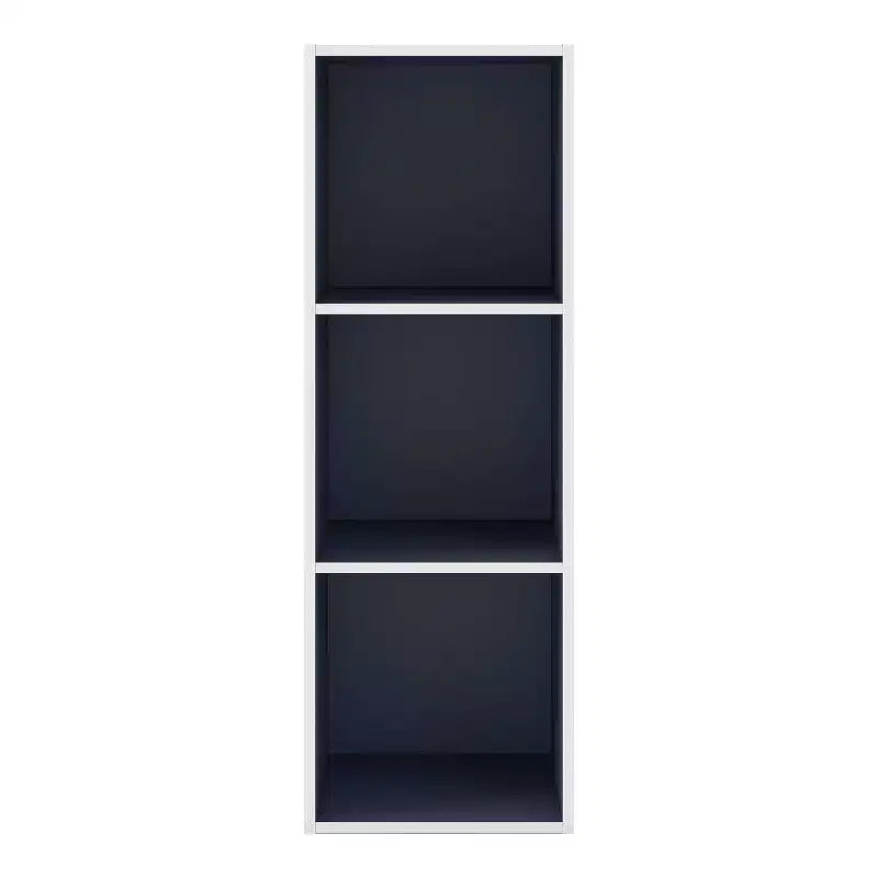 24/7 Shop At Home Libreria Moderna Modulare e Impilabile a 3 Cubi Silkpath da 35,3"